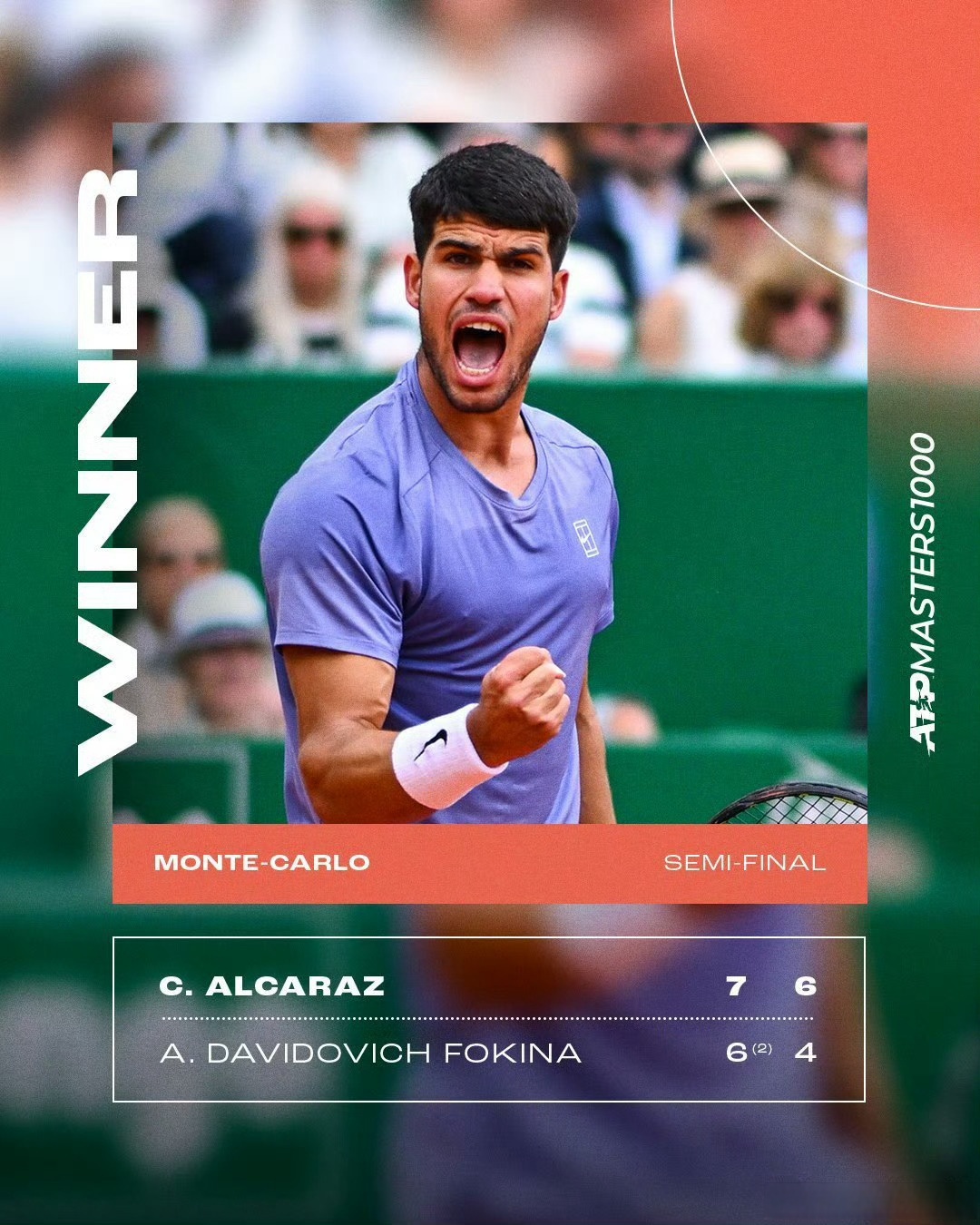 关于蒙特卡洛大师赛鏖战年终总决赛,穆雷关键制胜的信息 关于蒙特卡洛大师赛鏖战年终总决赛,穆雷关键制胜的信息